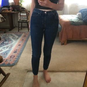 Madewell 9” high rise Jean